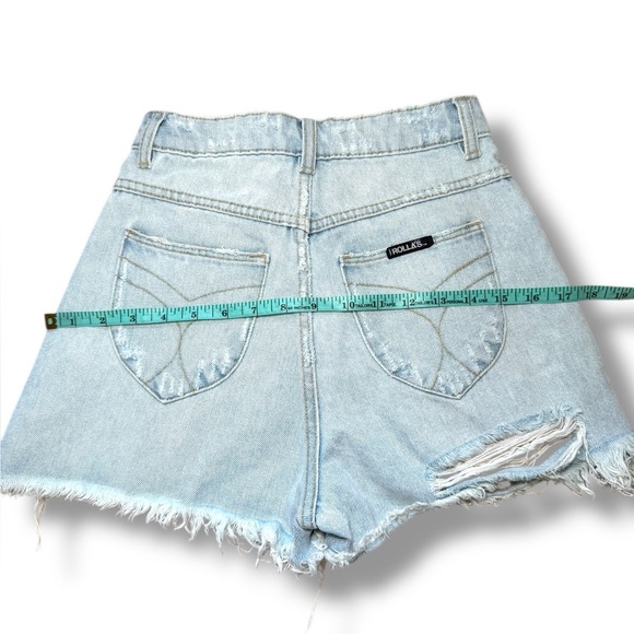 Rolla's Duster High Rise Slim Cut Off Shorts Sz 24 EUC - Picture 6 of 9
